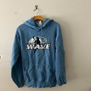 Bay Area Wave Hoodie Size Small